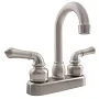Dura Faucet 4&quot; Bar Faucet Satin Nickel=DF-PB150C-SN