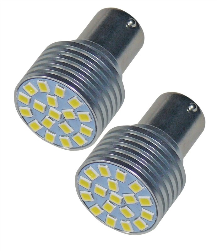 Diamond LED Bulb 2 Pack Fits 1003/1141/1156 3500K=DG725331VP