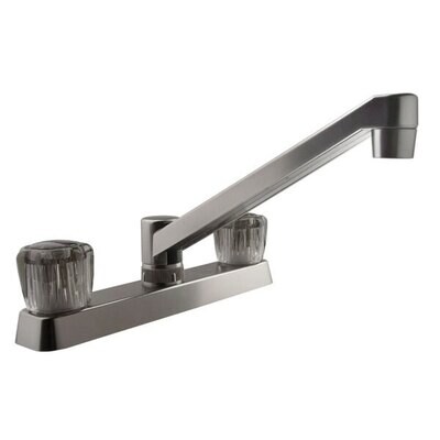 Dura Faucet Kitchen Smoke Acrylic Knobs=DF-PK600S-SN