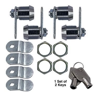 RVD Ace Compartment Lock 5/8&quot; 4 pack L325