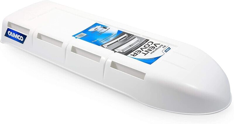 Camco Universal Refrigerator Vent Cover White =42160