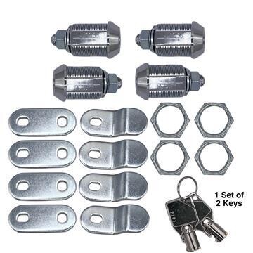 RVD Ace Compartment Lock 7/8&quot; - 4 pack L327