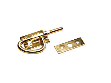 RVD Bunk Latch 3-1/2 &quot; - Brass Finish H509