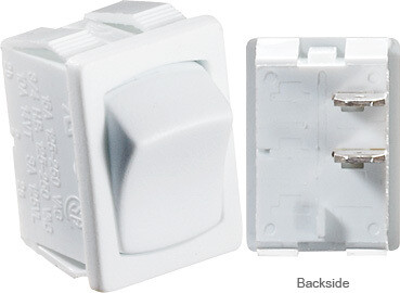 RVD Blk Rocker Switch 10 On/Off - SPST =S431