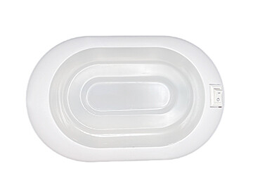 RVD Led 12V Slim Pancake Single Light 4.5&quot; X 7.5&quot; W/Switch WT=L820