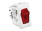 RVD  Black Rocker Switch 10 A, On/Off - SPST= S269