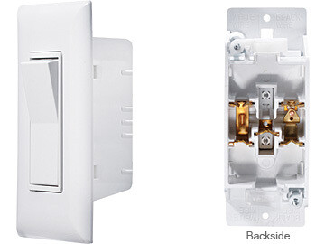 RVD Ivory Contemporary Touch Switch, Speedwire w/Cover-Plate S843
