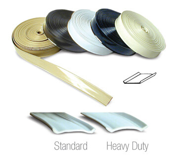 RVD Heavy Duty Insert Trim  1&quot; x 25&#39;  Black E369