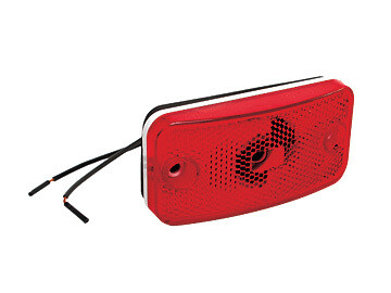 RVD Clearance Light  Fleetwood Style  Red=E395