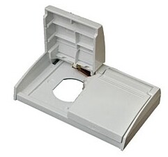 RVD White Weatherproof GFI Outlet Cover=E465