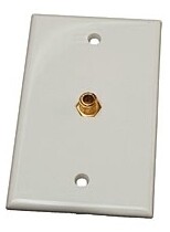 RVD  White TV Wall Plate - Interior T141