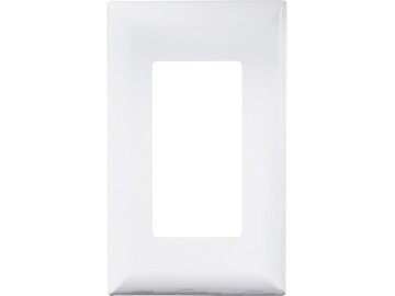 RVD  White Contemporary Cover-Plate S849
