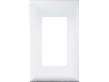 RVD White Contemporary Cover-Plate S849