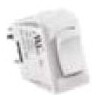 RVD  White Rocker Switch, 10 A, Momentary On/Off =S345