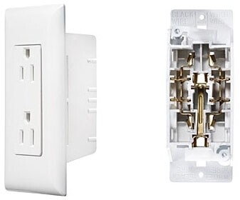 RVD Wt Dual Outlet, Speedwire =S831