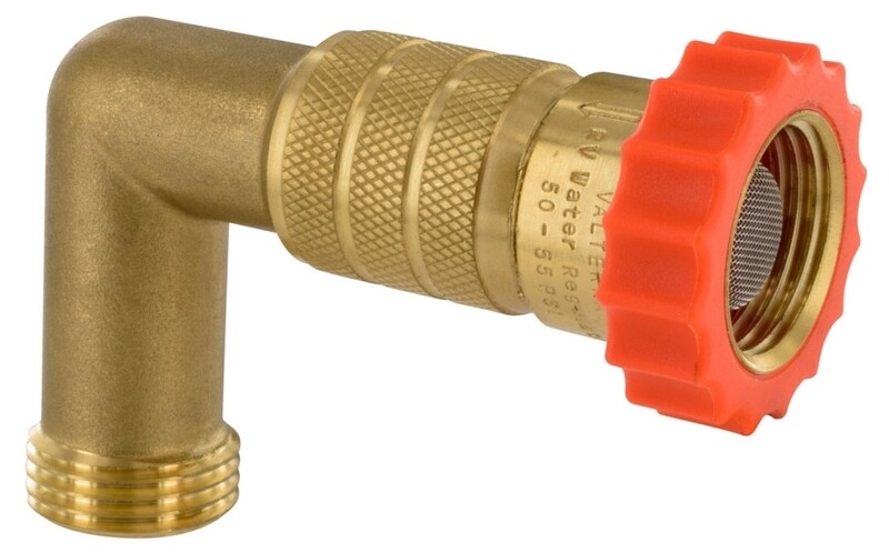 Valterra Water Regulator With 90 Degree Hose Saver=A01-2222VP