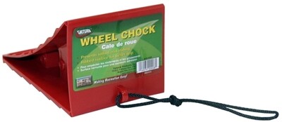 Valterra Plastic Wheel Chock Red=A10-0908