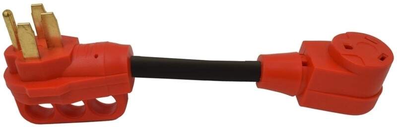 Valterra MC 12&quot; 50AM-30AF Adapter w/Handle=A10-5030F