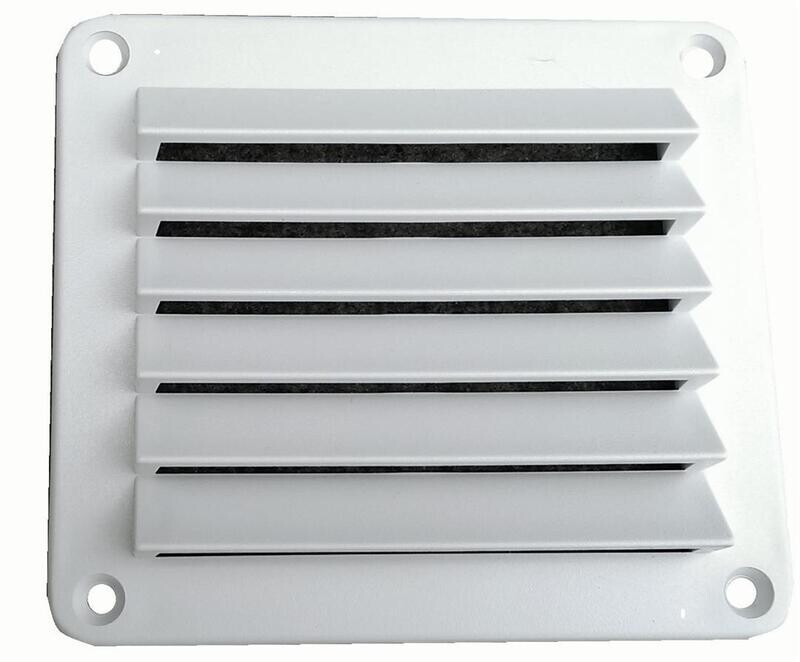 Leisure Time Dent Vent 5&quot; X 5.5&quot; White DV55W