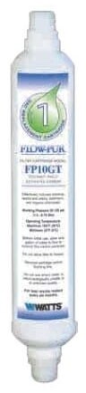 Water Filter Replacement Carbon Inline Filter 1/2&quot; Theaded Fittings  #1 FP10GT