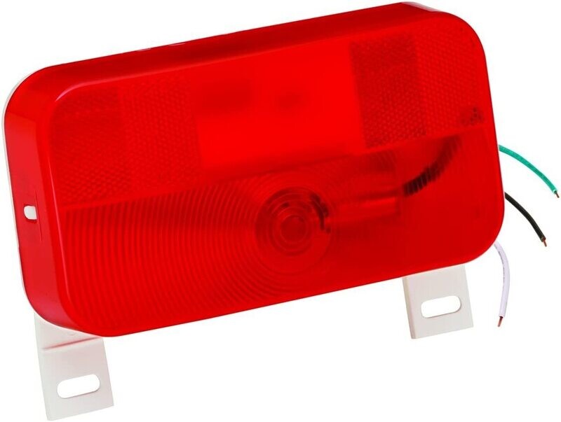 Bargman Tail Light with Lic. Plate =34-92-003