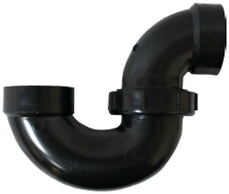 ABS P-Trap W/ Union 1-1/2&quot; Hub =633211N