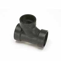 ABS 1-1/2" Sanitary Tee =631102