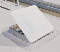Camco Unbreakable Vent Lid, White, 40161