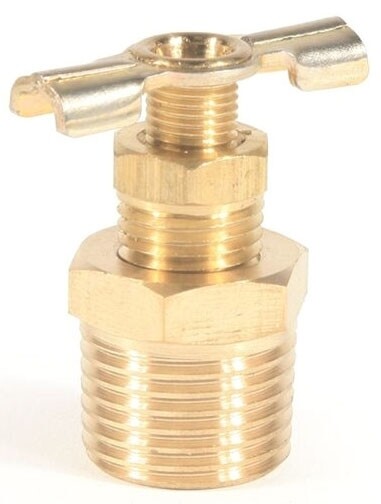 Camco WH Drain Valve 1/2&quot;mpt 11703