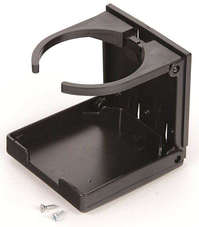Camco Adjustable Drink Holder, Black 44044