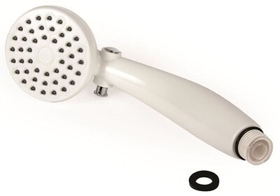 Camco Shower Head Outdoor with On/Off Switch White=44023