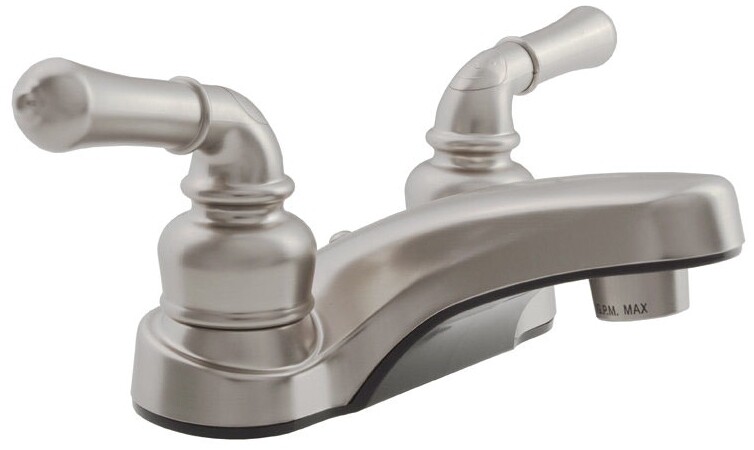 Dura Faucet Lavatory 4&quot; Brushed Satin Nickel=DF-PL700C-SN