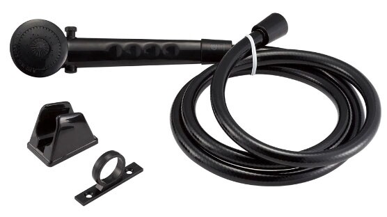 Dura Faucet Shower Head /Hose Black DF-SA130-BK