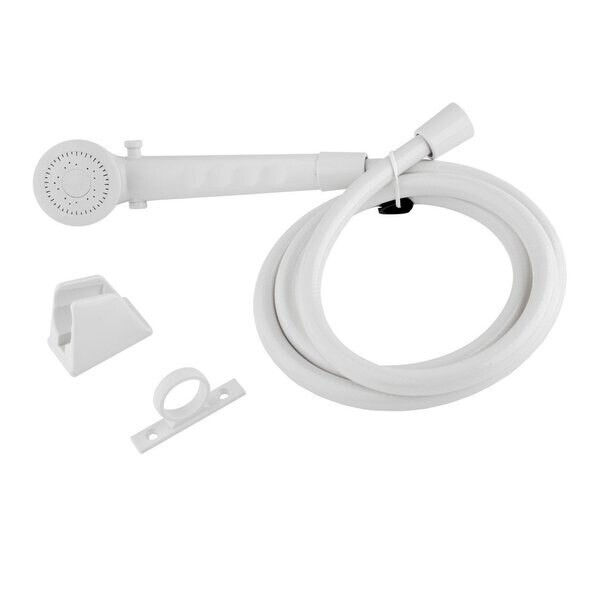Dura Faucet Shower Head /Hose White DF-SA130-WT