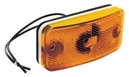 RVD Clearance Light  Fleetwood Style  Amber=E397