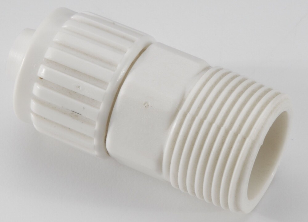 Flair-It Male Adapter 1/2&quot;P X 3/4&quot;MPT= 06868