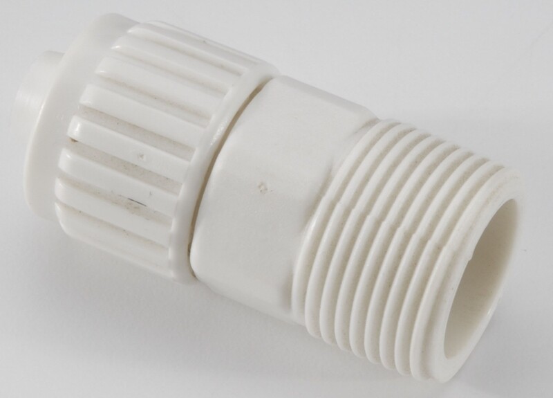 Flair-It Male Adapter 1/2&quot;P X 3/4&quot;MPT= 06868