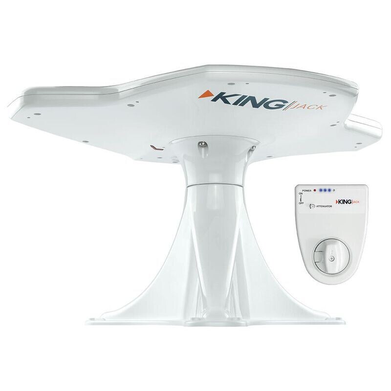 King Jack Antenna Control With Built In Surelock White=OA8500