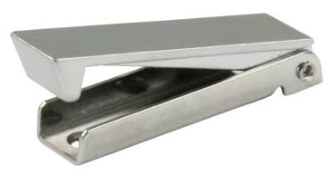 JR Baggage Door Catch, Square, Stainless Steel =10245