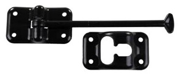 JR 6&quot; T-Style Door Holder Black =10434