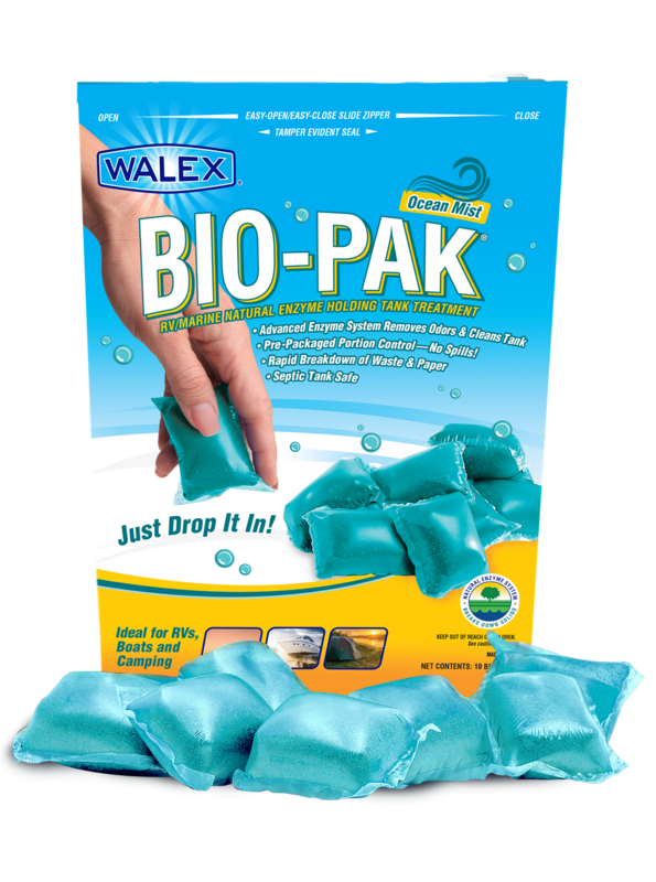 Walex Holding Tank Deodorizer Ocean Mist=BIOOCEANBG