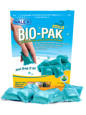 Walex Holding Tank Deodorizer Ocean Mist=BIOOCEANBG