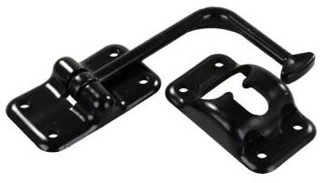 JR 90 Deg. T-Style Door Holder, Black =10625