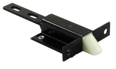 JR 2&quot; Compartment Door Trigger Latch, End Mount, Black=10935