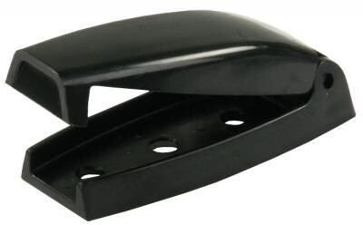 JR Baggage Door Catch, Bullet, Black 10224