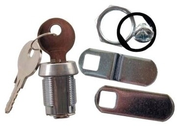 JR  7/8&quot; Compartment Door Key Lock, Deluxe=00165
