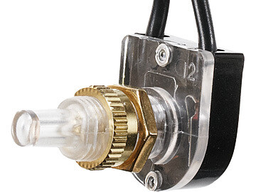 RVD  Toggle On/Off Switch -  with 6" Leads, 8 Amp - 125VAC S721