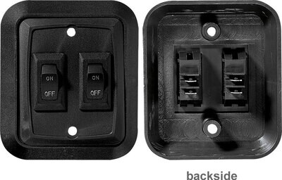 RVD  Wall Plate Switch, Single Raised  S651