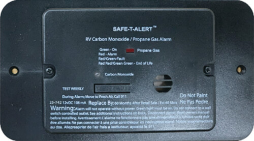 Safe-T Alert Propane/Carbon Alarm =25-742-BL
