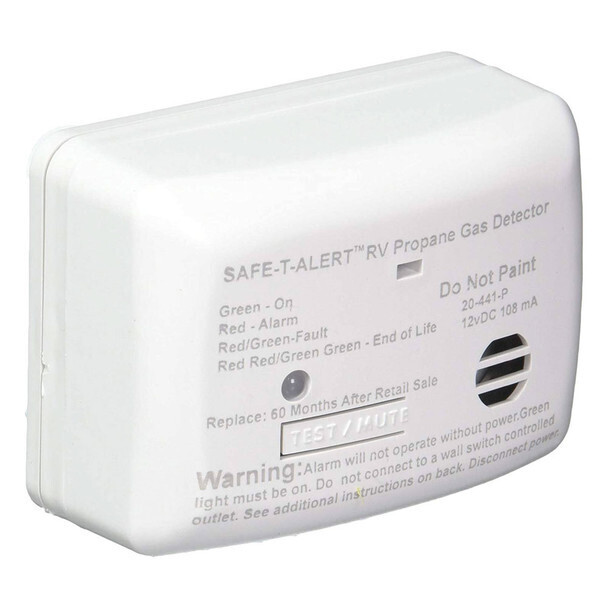 Safe-T-Alert LP Gas Detector White =20-441-P-WT